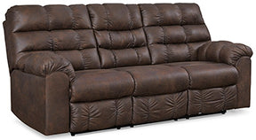 Derwin Reclining Sofa with Drop Down Table - Sofa - Half Price Furniture