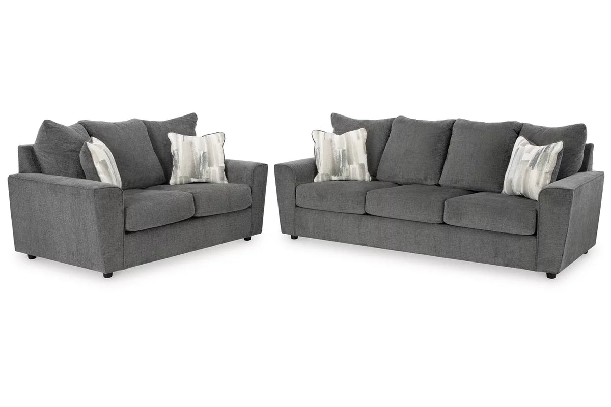 Stairatt 2 Pc. Sofa & Loveseat set Stairatt 2 Pc. Sofa & Loveseat set Half Price Furniture