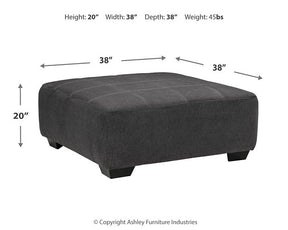 Ambee Oversized Accent Ottoman - Ottoman - Half Price Furniture