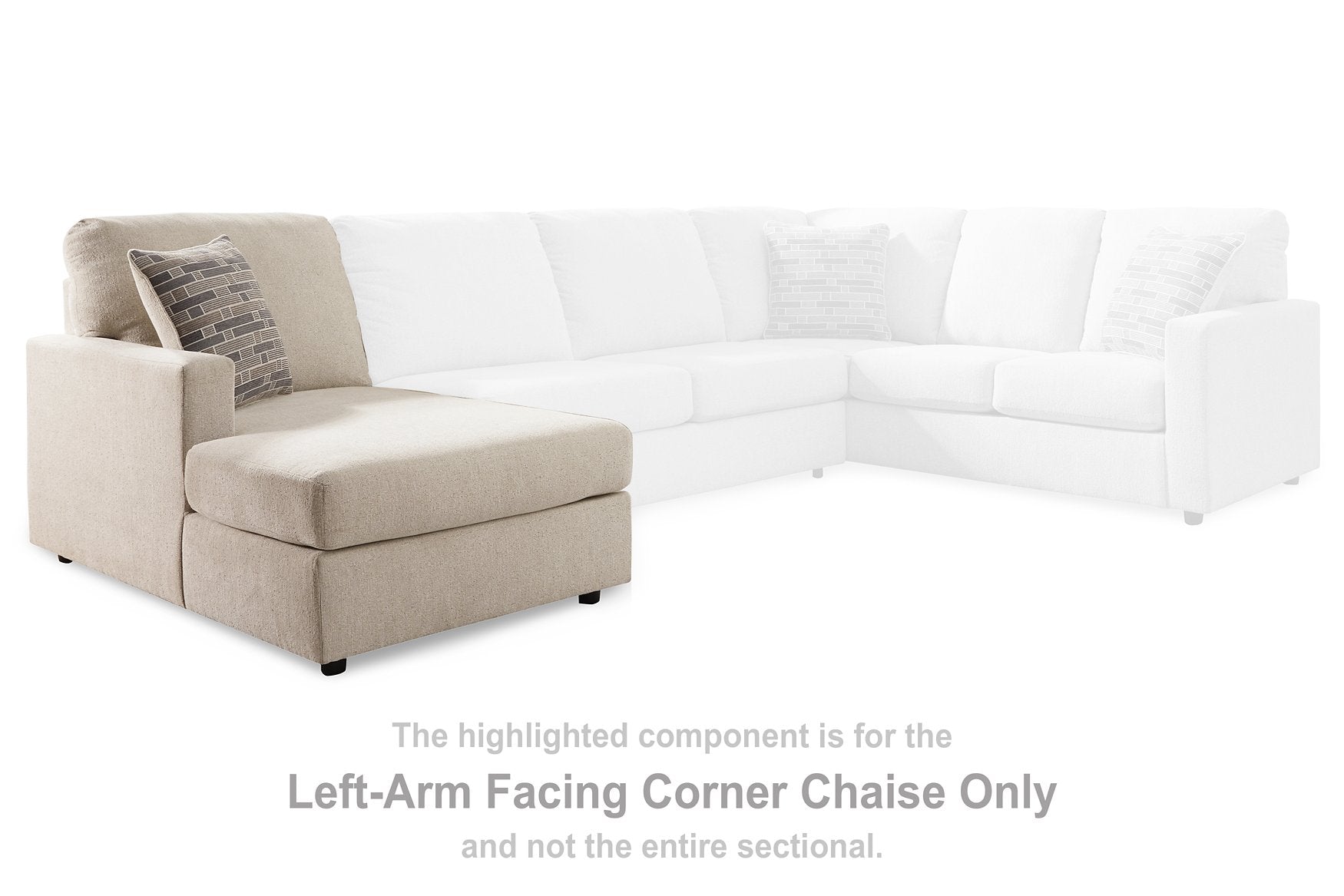 Edenfield 3-Piece Sectional with Chaise - Half Price Furniture