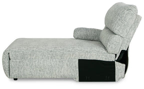 McClelland Reclining Sectional with Chaise - Half Price Furniture