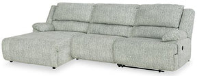 McClelland Reclining Sectional with Chaise - Half Price Furniture