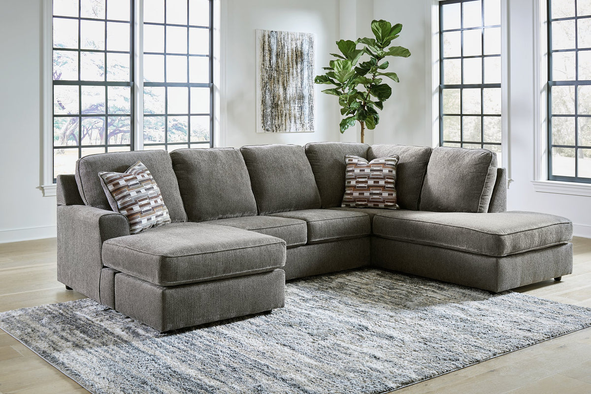 O'Phannon 2-Piece Sectional with Chaise  Las Vegas Furniture Stores