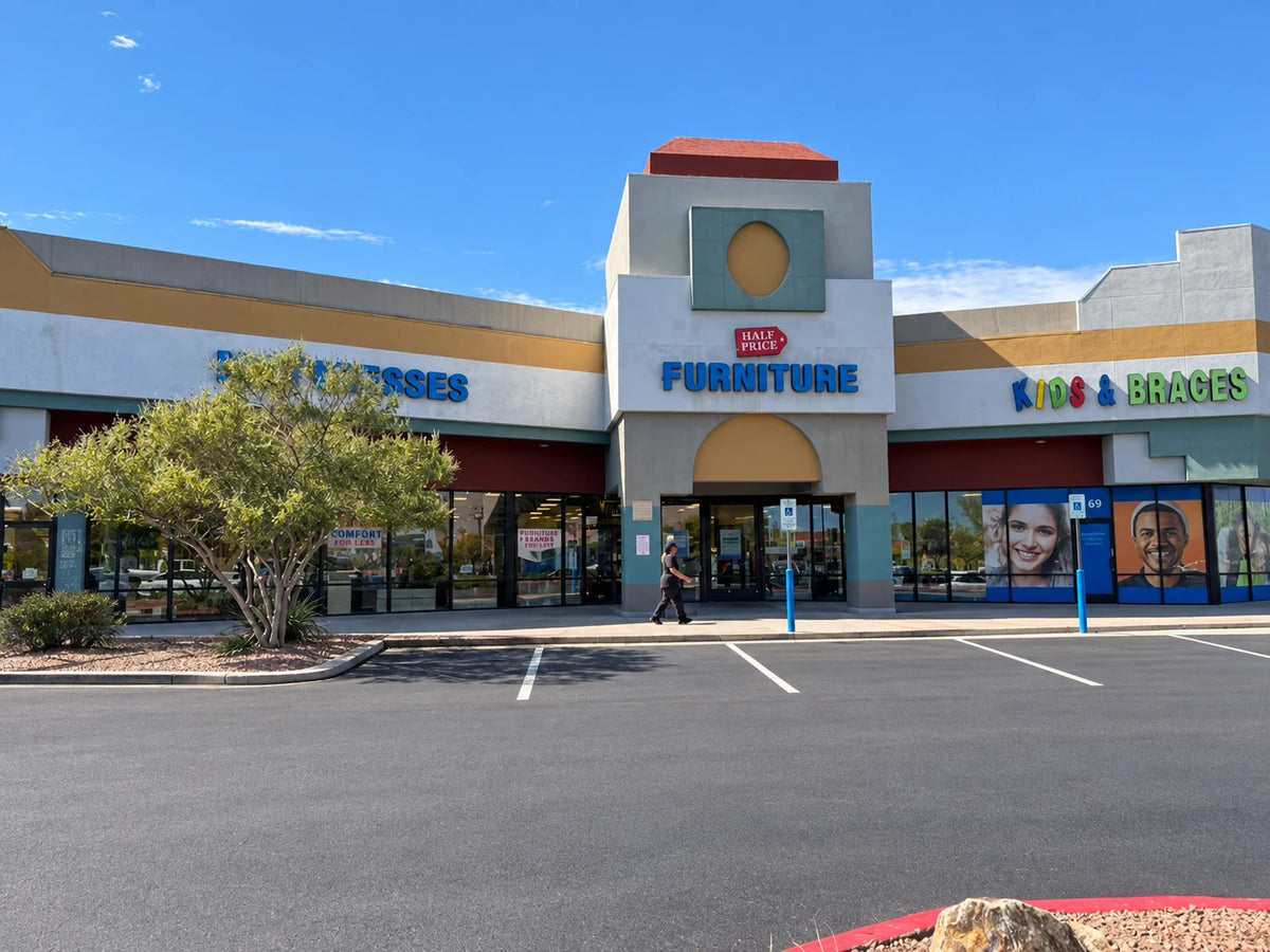 Half Price Furniture North Nellis showroom in Las Vegas