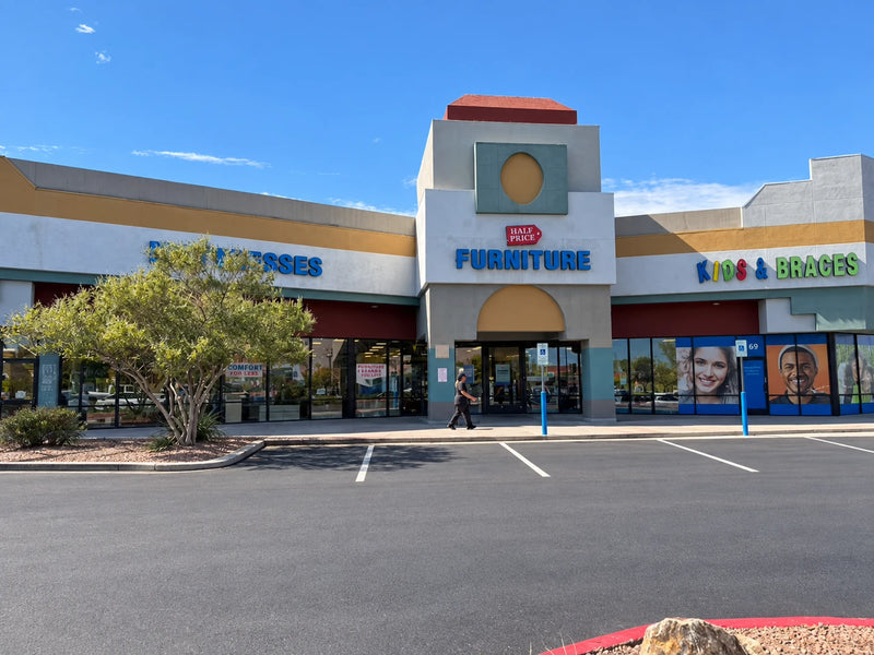 Half Price Furniture North Nellis showroom in Las Vegas