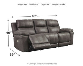 Erlangen Power Reclining Sofa - Half Price Furniture