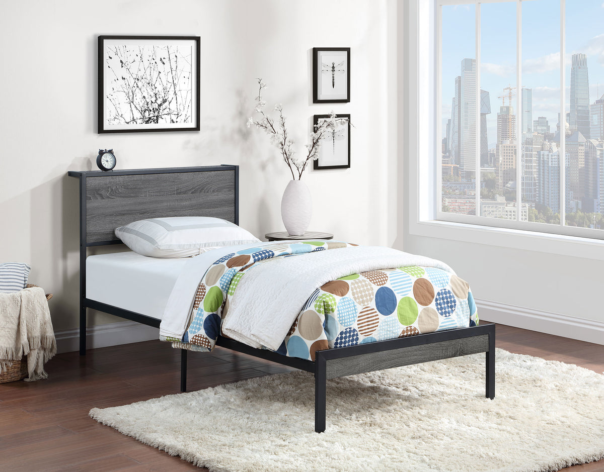 Ricky Platform Bed Half Price Furniture