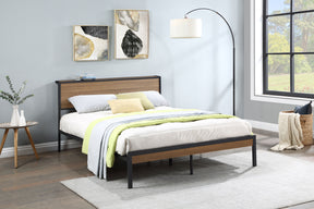 Ricky Platform Bed - Bed - Half Price Furniture