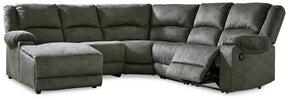 Benlocke Reclining Sectional with Chaise - Half Price Furniture