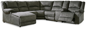 Benlocke Reclining Sectional with Chaise - Sectional - Half Price Furniture