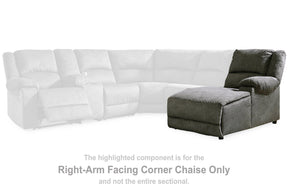 Benlocke Reclining Sectional with Chaise - Sectional - Half Price Furniture