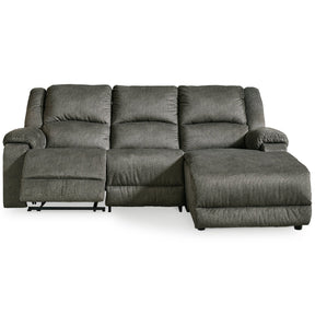 Benlocke Reclining Sectional with Chaise - Sectional - Half Price Furniture