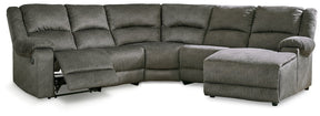 Benlocke Reclining Sectional with Chaise - Sectional - Half Price Furniture