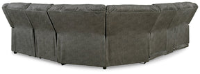 Benlocke Reclining Sectional with Chaise - Sectional - Half Price Furniture