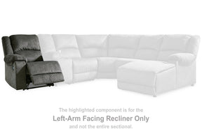 Benlocke 3-Piece Reclining Loveseat with Console - Sectional - Half Price Furniture