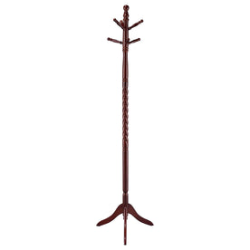 Riona 2-tier Coat Rack Merlot Half Price Furniture