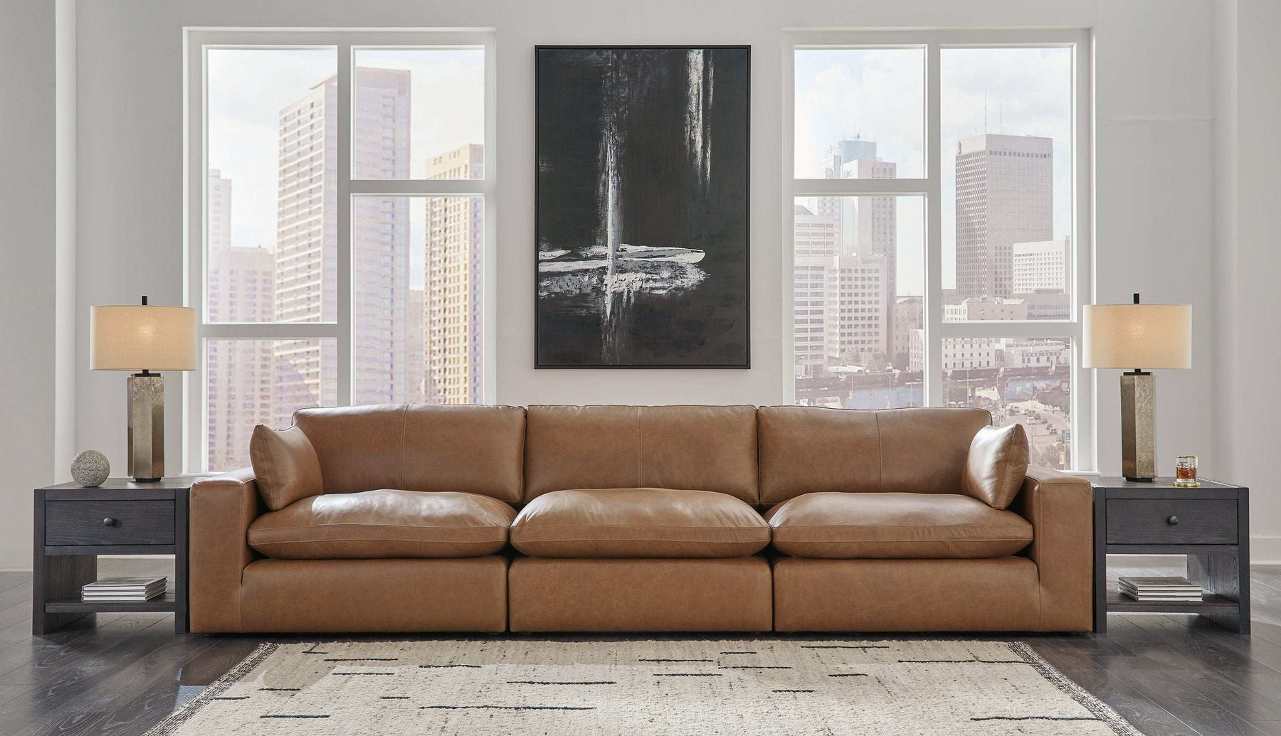Emilia 3-Piece Sectional Sofa - Sofa - Half Price Furniture