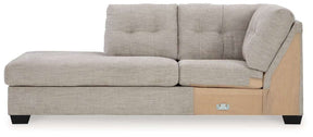 Mahoney 2-Piece Sleeper Sectional with Chaise Half Price Furniture