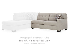 Mahoney 2-Piece Sectional with Chaise - Half Price Furniture