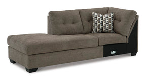 Mahoney 2-Piece Sleeper Sectional with Chaise - Half Price Furniture
