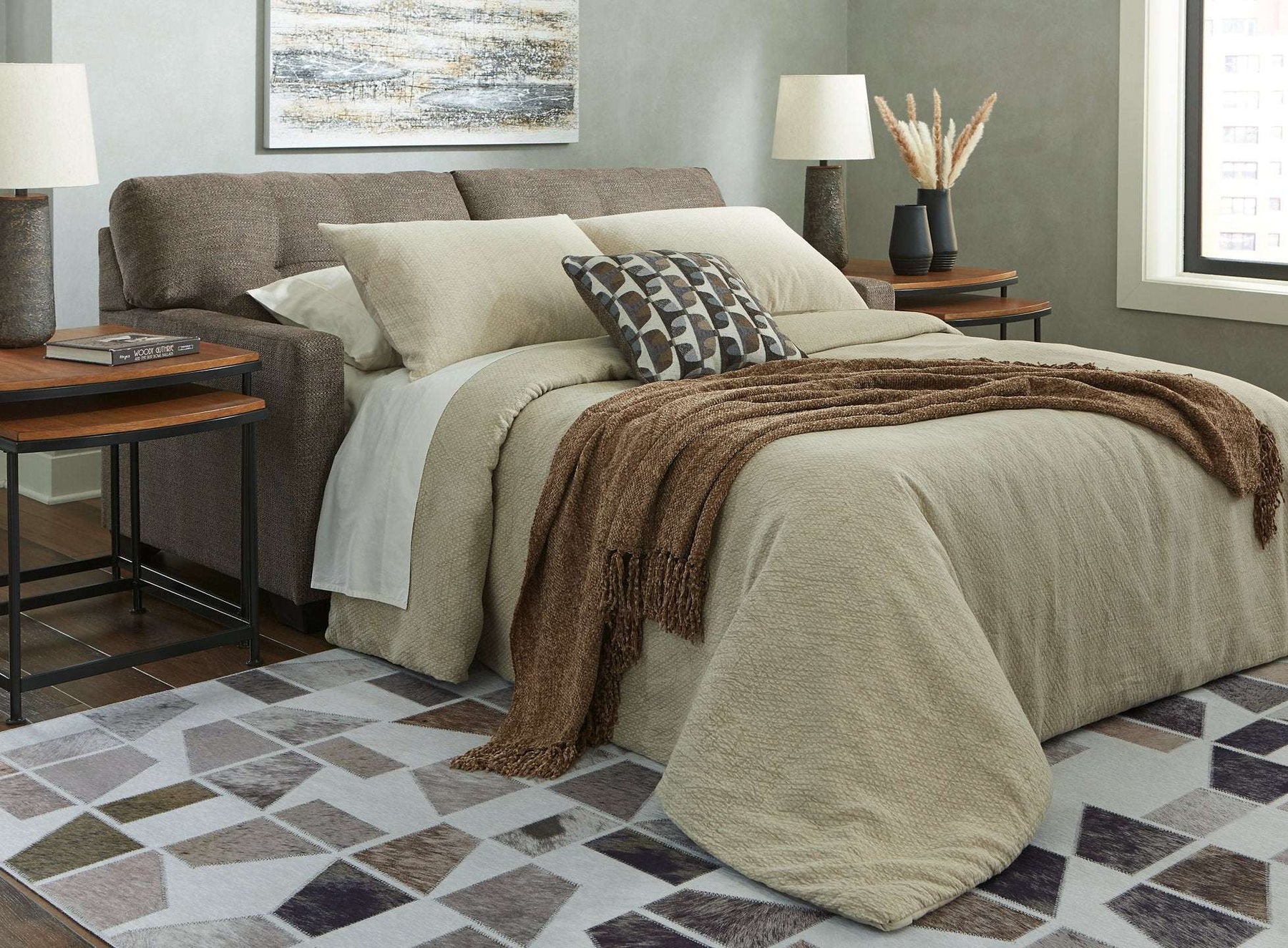 Mahoney Sofa Sleeper Half Price Furniture