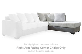 Clairette Court Sectional with Chaise - Sectional - Half Price Furniture