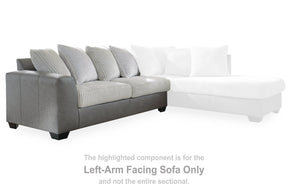 Clairette Court Sectional with Chaise - Sectional - Half Price Furniture