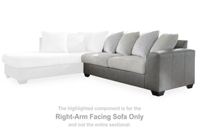 Clairette Court Sectional with Chaise - Sectional - Half Price Furniture