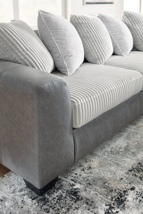 Clairette Court Sectional with Chaise - Sectional - Half Price Furniture