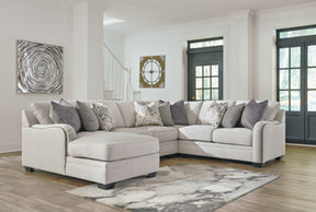 Dellara Sectional with Chaise - Half Price Furniture