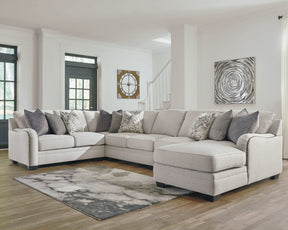 Dellara Sectional with Chaise - Sectional - Half Price Furniture