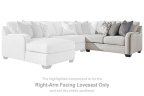 Dellara Sectional with Chaise - Sectional - Half Price Furniture