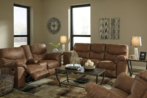 Boxberg Reclining Loveseat with Console - Loveseat - Half Price Furniture