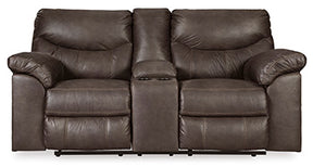 Boxberg Reclining Loveseat with Console - Loveseat - Half Price Furniture