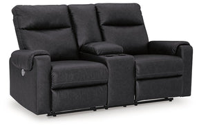 Axtellton Power Reclining Loveseat with Console Half Price Furniture