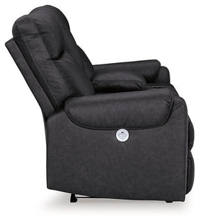 Axtellton Power Reclining Loveseat with Console Axtellton Power Reclining Loveseat with Console Half Price Furniture