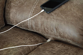 Segburg Power Reclining Sectional - Half Price Furniture