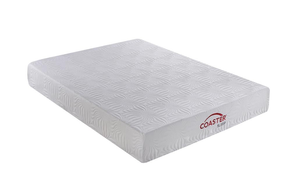 Key Eastern King Memory Foam Mattress White Half Price Furniture