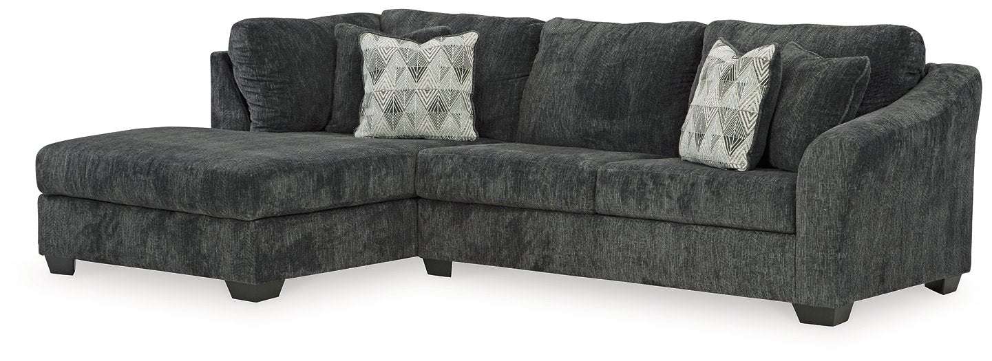 Biddeford 2-Piece Sectional with Chaise Half Price Furniture
