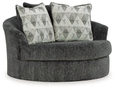 Biddeford Oversized Swivel Accent Chair Half Price Furniture