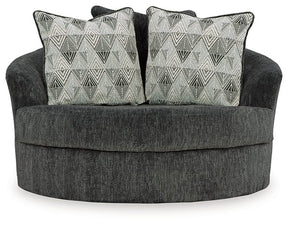 Biddeford Oversized Swivel Accent Chair - Chair - Half Price Furniture