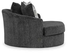 Biddeford Oversized Swivel Accent Chair - Chair - Half Price Furniture