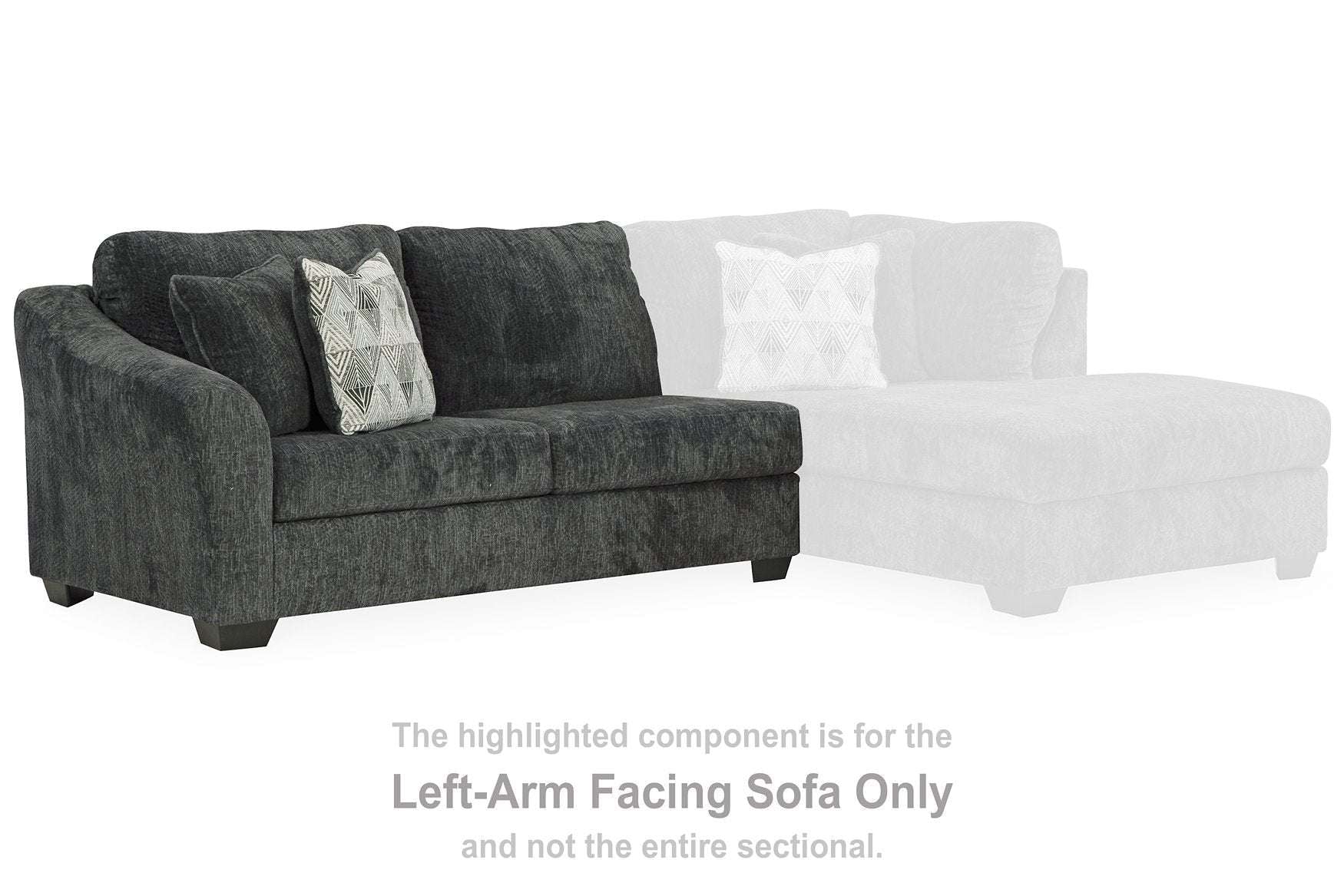 Biddeford 2-Piece Sectional with Chaise Half Price Furniture