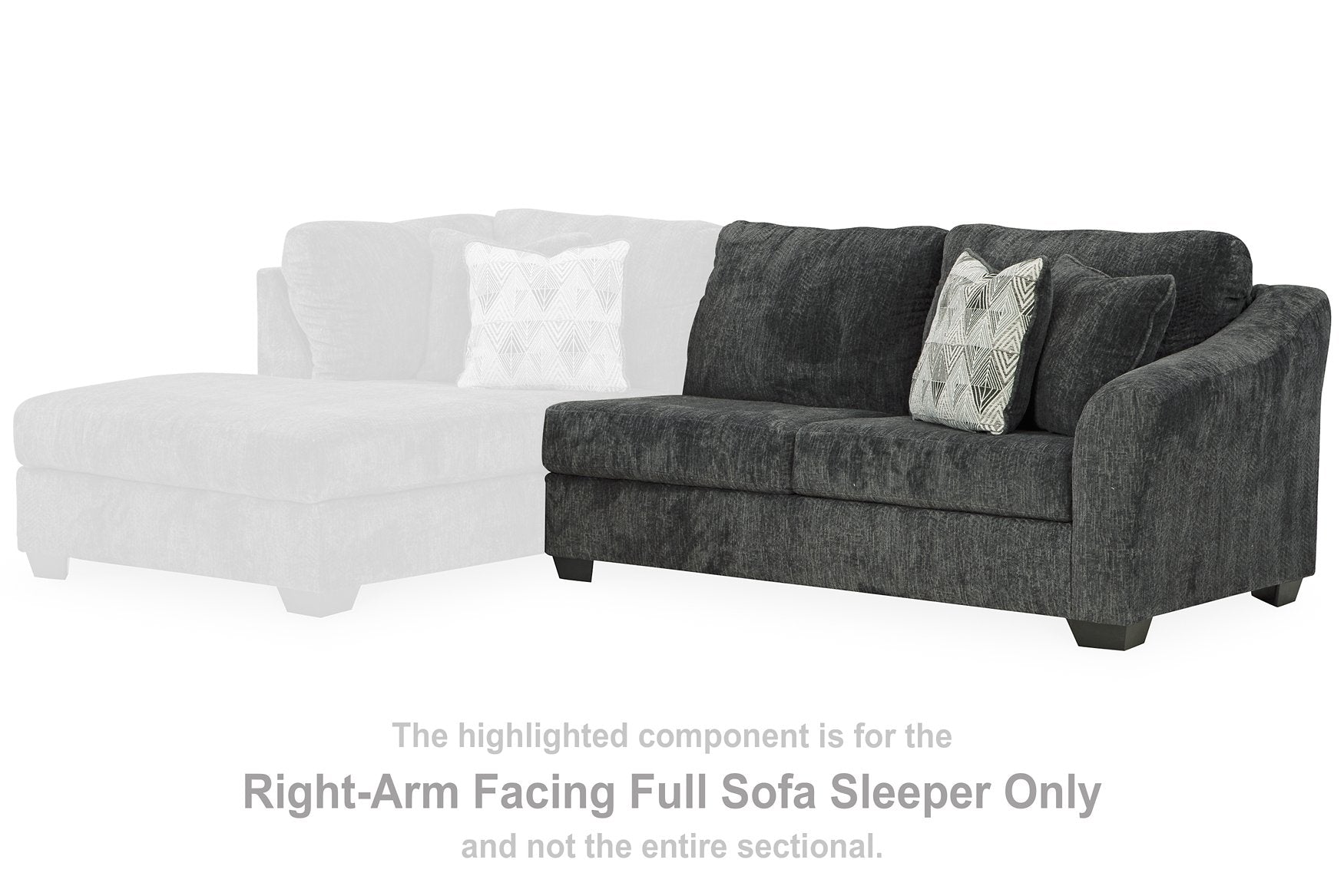 Biddeford 2-Piece Sleeper Sectional with Chaise Biddeford 2-Piece Sleeper Sectional with Chaise Half Price Furniture