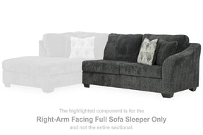 Biddeford 2-Piece Sleeper Sectional with Chaise Biddeford 2-Piece Sleeper Sectional with Chaise Half Price Furniture