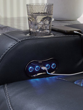 Fyne-Dyme Power Recliner - Half Price Furniture