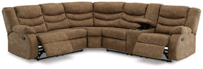 Partymate 2-Piece Reclining Sectional - Half Price Furniture