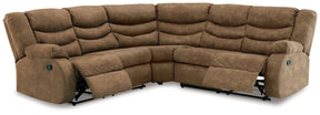 Partymate 2-Piece Reclining Sectional - Half Price Furniture