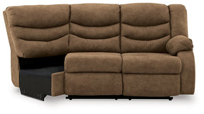 Partymate 2-Piece Reclining Sectional - Half Price Furniture