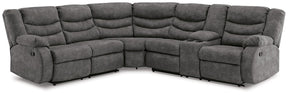 Partymate 2-Piece Reclining Sectional - Half Price Furniture